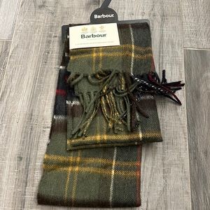 NWT Barbour Lambswool and Cashmere Scarf